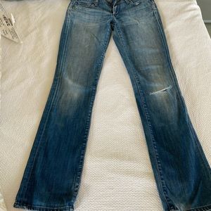 Citizens of Humanity Low rise straight leg jeans